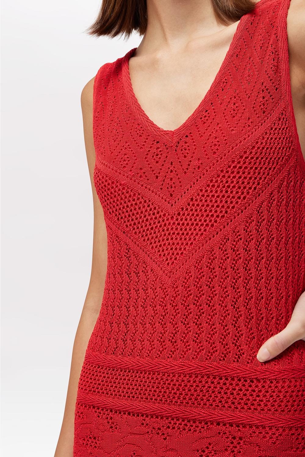 ABITO LUNGO IN MAGLIA DI MISTO COTONe RA6083 MA09S81663 Blugirl 