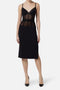 Tubino in crêpe e tulle<BR/> AB701 51E2110 Elisabetta Franchi 