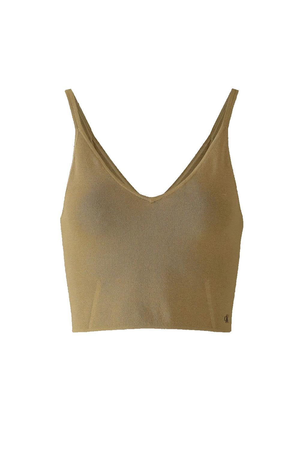 Top brassière in maglia elasticizzata<BR/> J20J224805 LFF Calvin Klein 