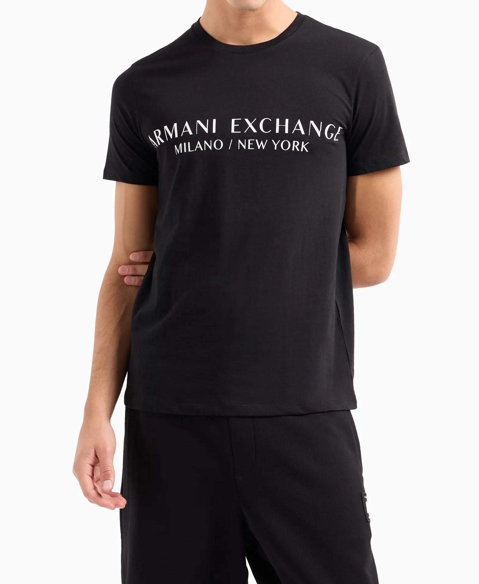 T-Shirt in Cotone con Logo 8NZT72 Z8H4Z1200 Armani Exchange 