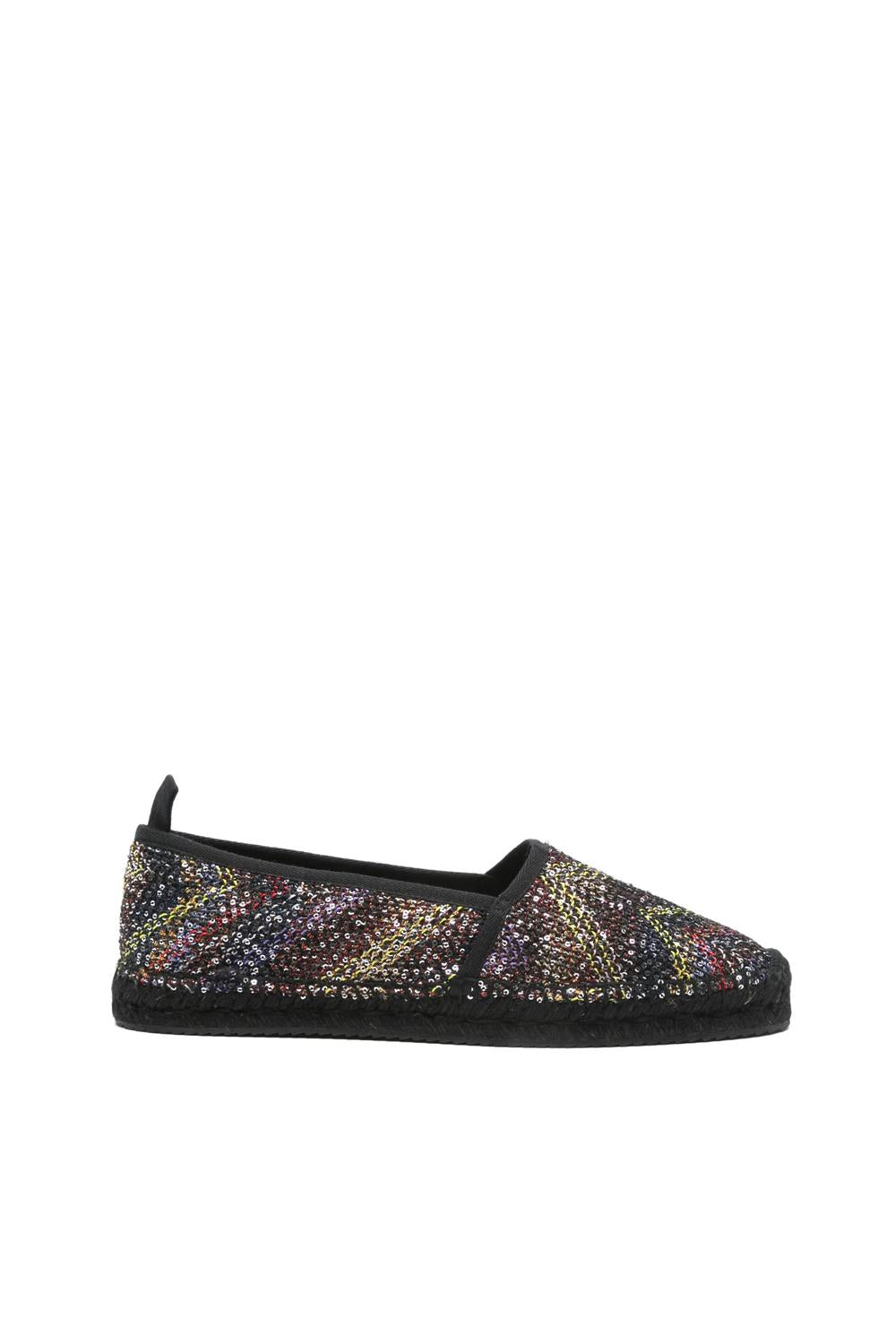 Espadrilles con paillettes MWB014 026YELLOW/BROWN Missoni 