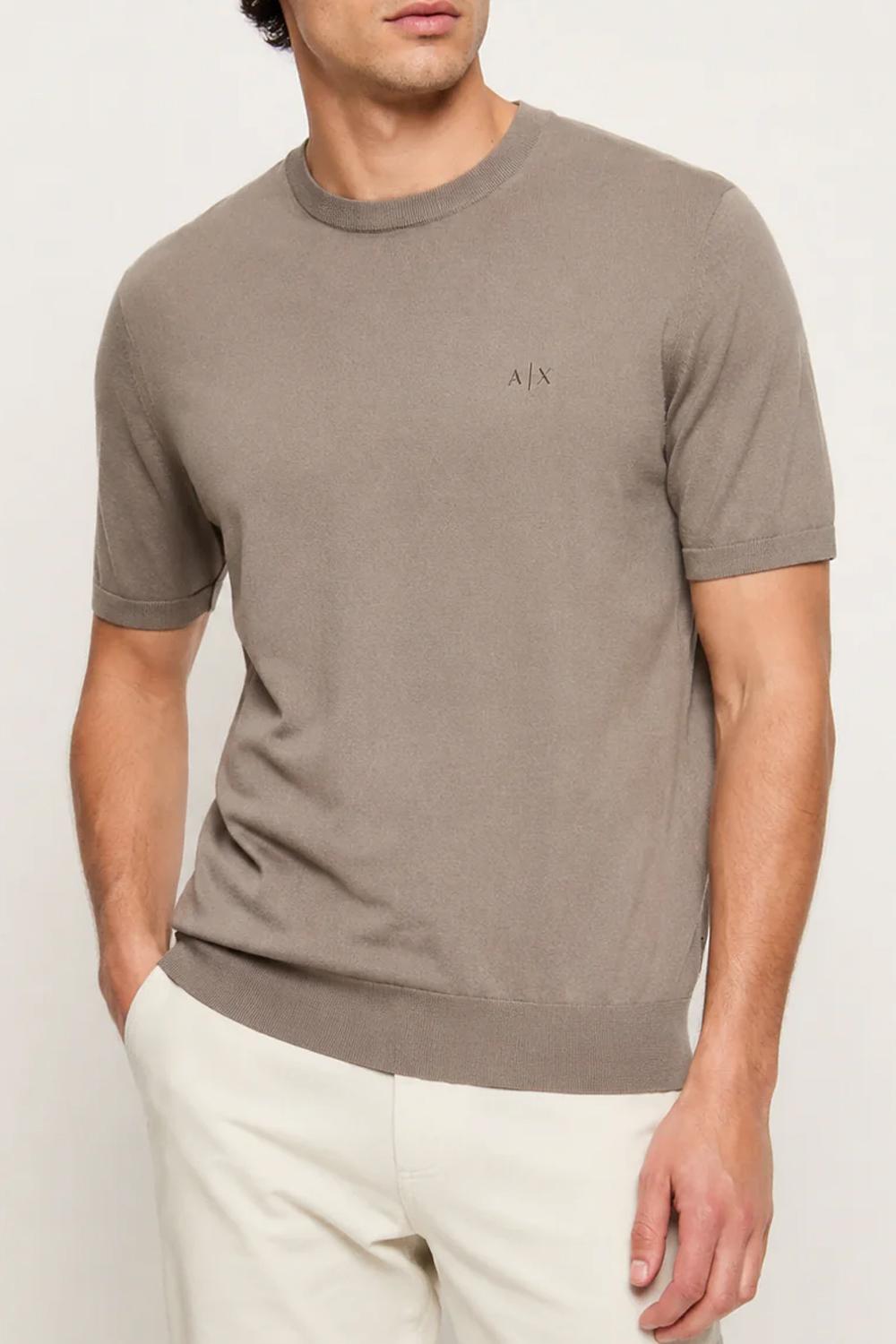 t-shirt EA7 a maniche corte in cotone 8NZM5C ZM3JZU6107 Armani Exchange 