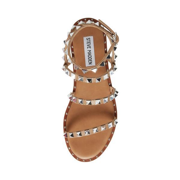TRAVEL - sandalo basson borchie TRAVEL TAN Steve Madden 