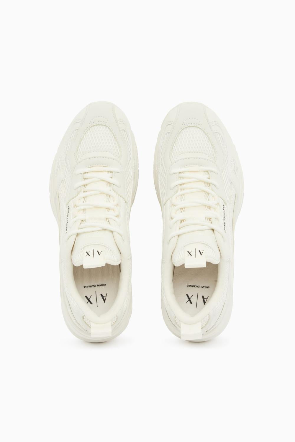 Sneaker da running in mesh e microsuede con suola in gomma XM002623 AF22829M0107 Armani Exchange 