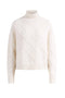 Pullover in maglia con losanghe jacquard<BR/> MK55T 57E2DZ9 Elisabetta Franchi 