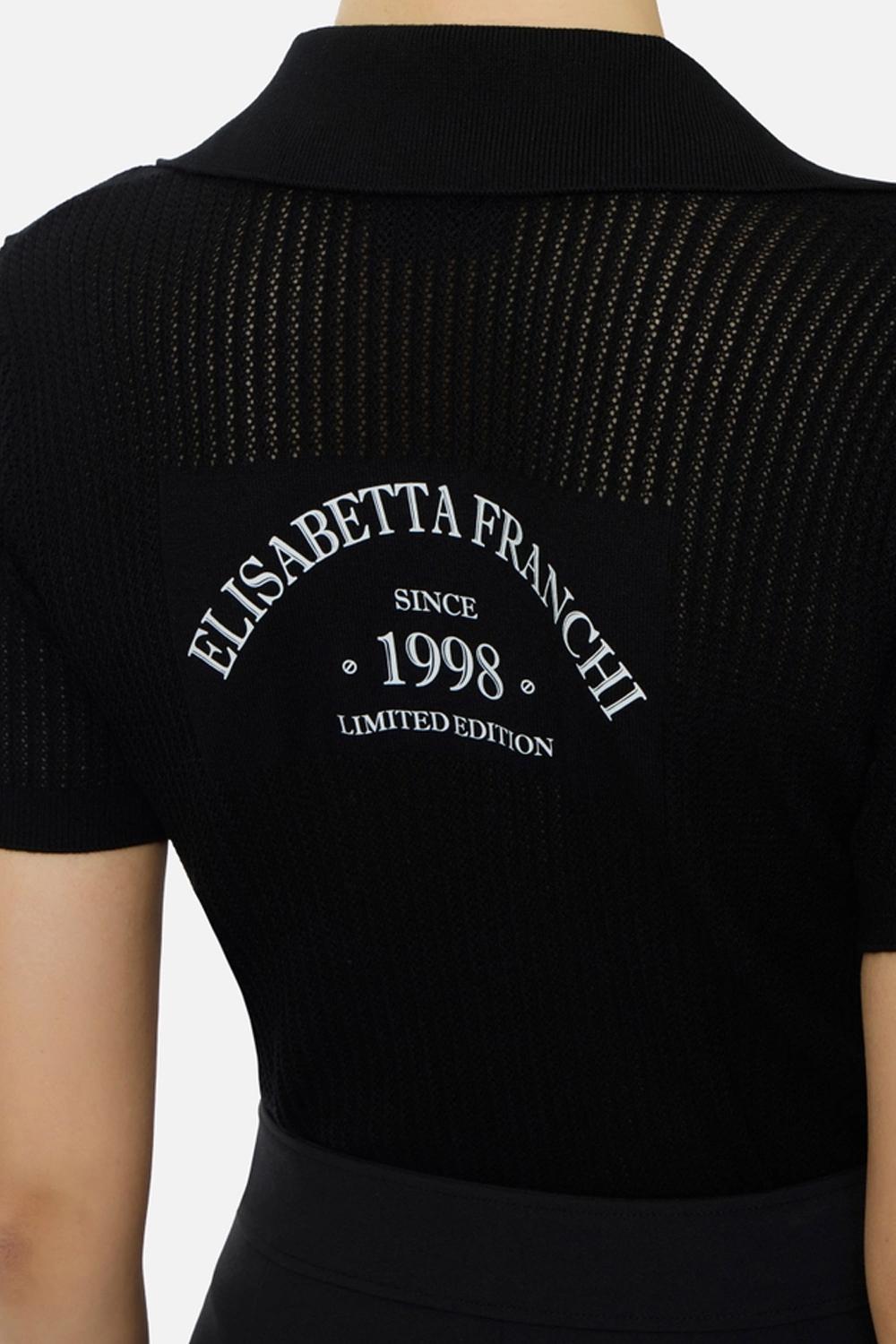 polo in maglia MK74Q 61E3110 Elisabetta Franchi 