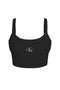 Top a brassière in cotone a costine slim<BR/> J20J223558 BEH Calvin Klein 