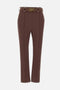 Pantaloni Elisabetta Franchi in Tessuto Tecnico Bielastico con Cintura e Logo<BR/> PA132 61E2644 Elisabetta Franchi 