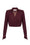 Camicia in georgette con dettaglio gioiello