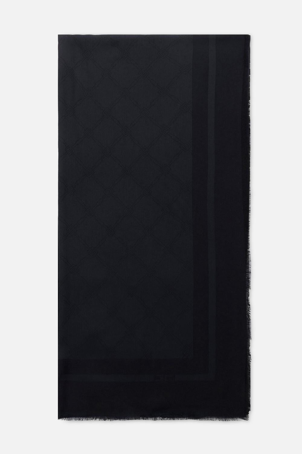 Pashmina grande con rombi jacquard<BR/> SC03F 51E2110 Elisabetta Franchi 
