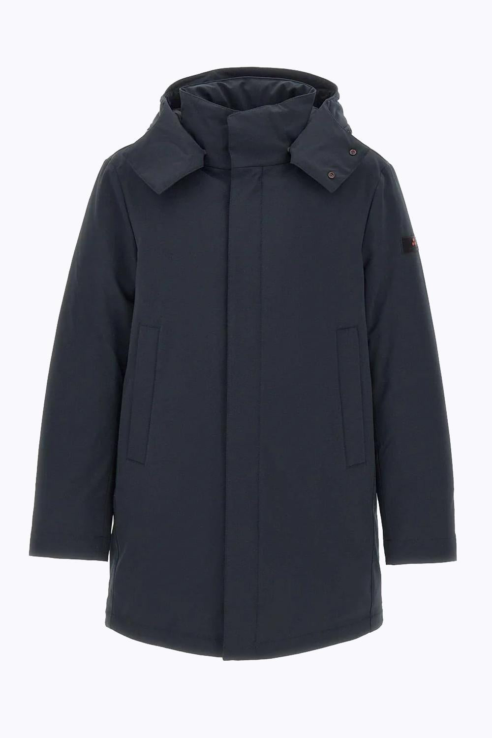 Giubbotto Impermeabile in Poliestere Riciclato con Cappuccio Staccabile PEU5625 01191942215 Peuterey 