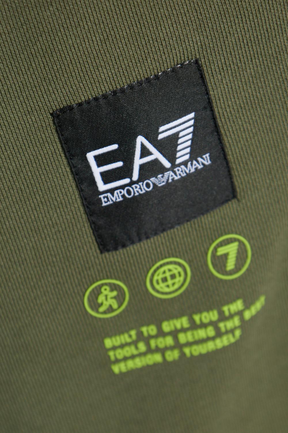 Pantaloni jogger Logo Series in french terry di cotone 7M000979 AF17787U8100 EA7 Emporio Armani 