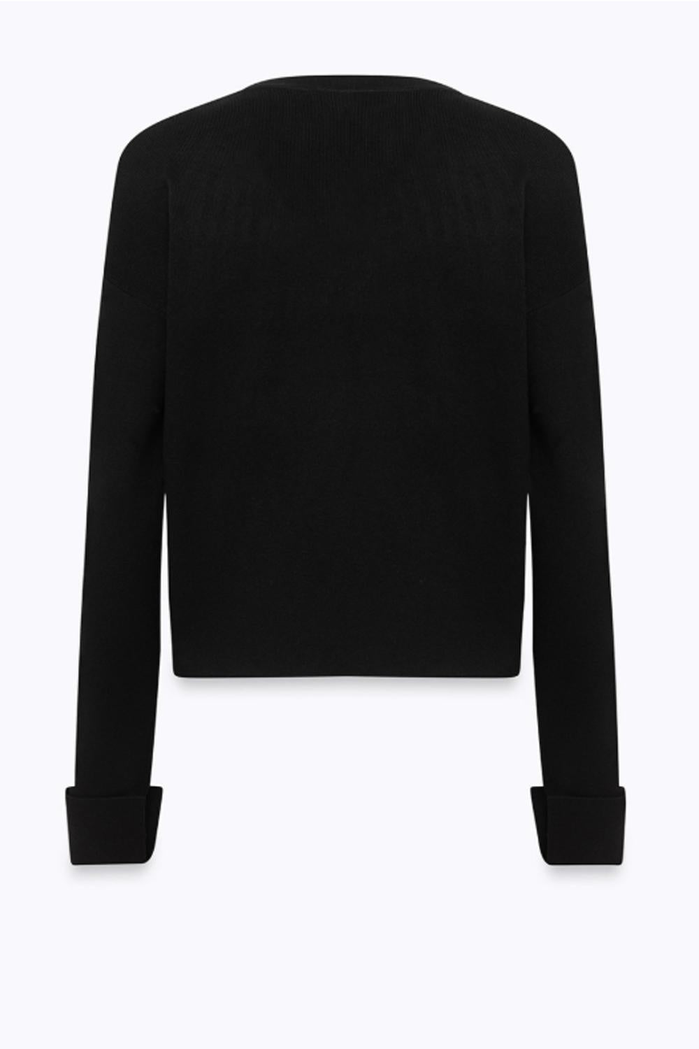 MAGLIA IN VISCOSA CON STRASS RF5147 MS99E22222 Blugirl 