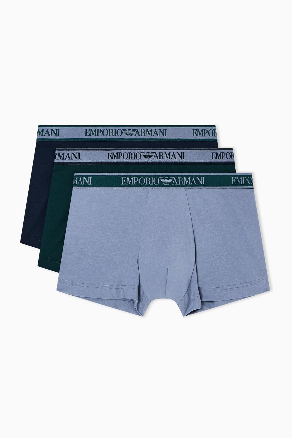Pack 3 parigamba logo bold monogram EM000259 AF10779MB242 Emporio Armani 