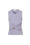 Top Elisabetta Franchi in Jersey con Drappeggio Centrale e Fermanodo Gioiello<BR/> TO037 61E2EV7 Elisabetta Franchi 