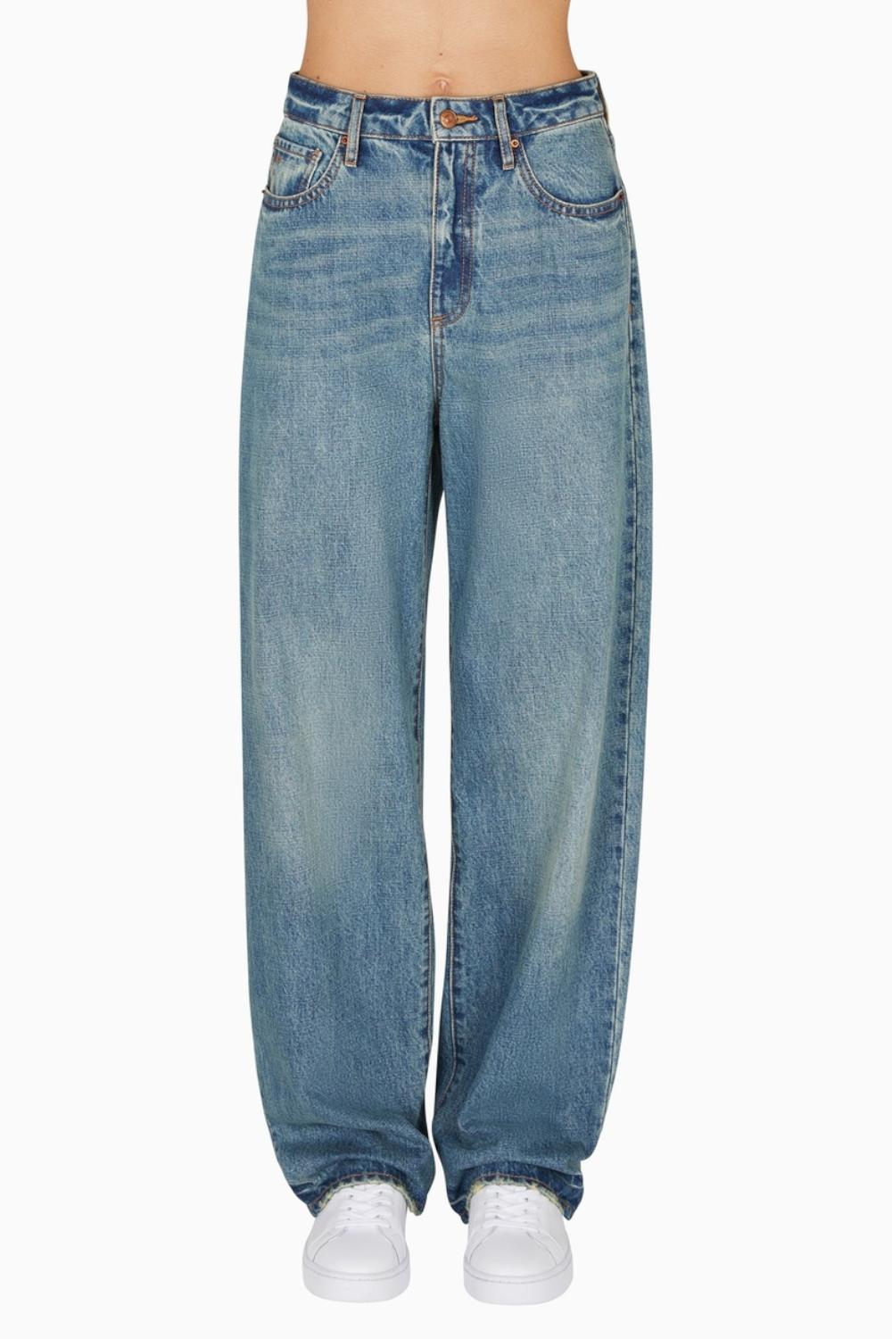 Jeans relaxed fit effetto used XW000100 AF16091MB002 Armani Exchange 