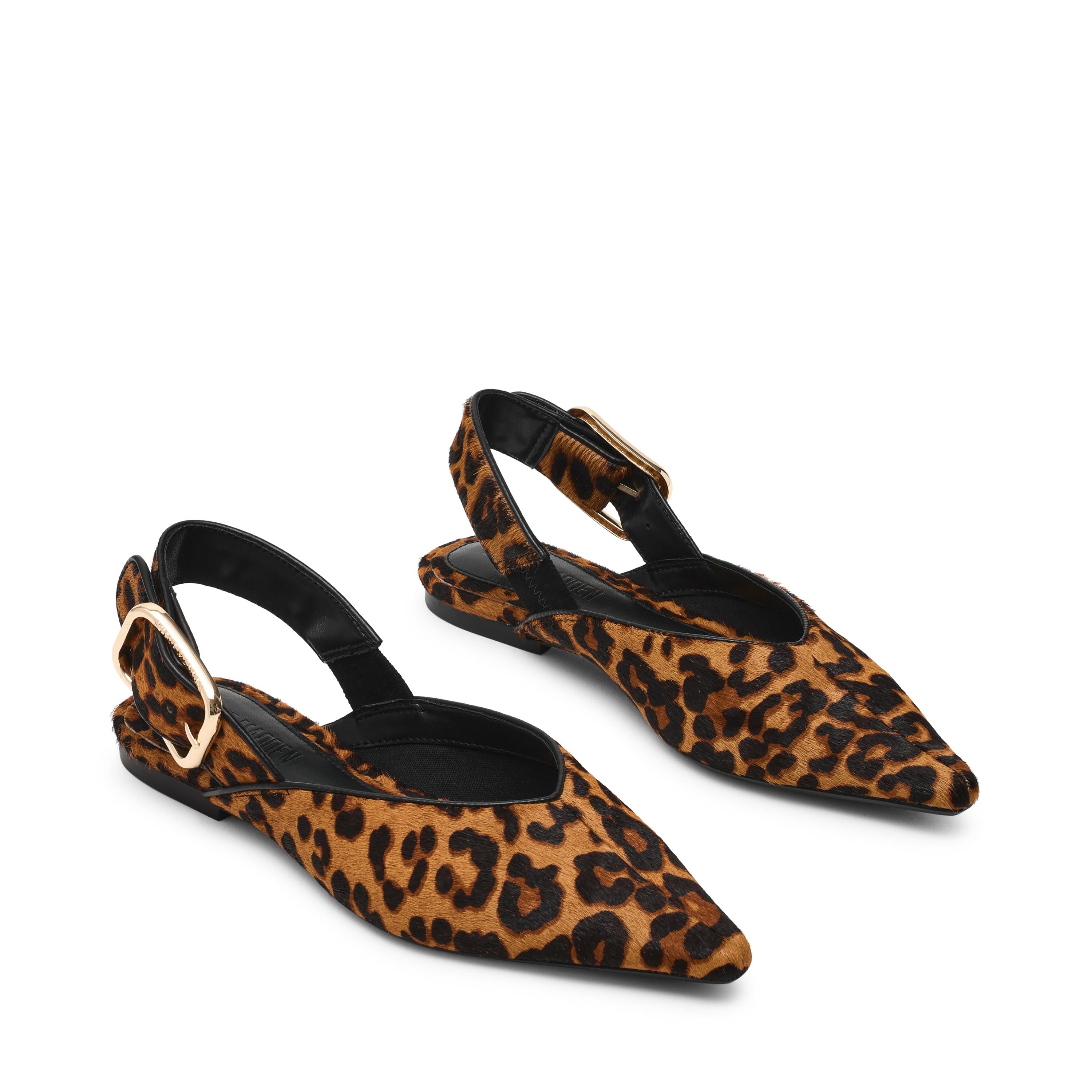 Sandalo Flat con Fibbia SIANNA-L /LEOPARD Steve Madden 