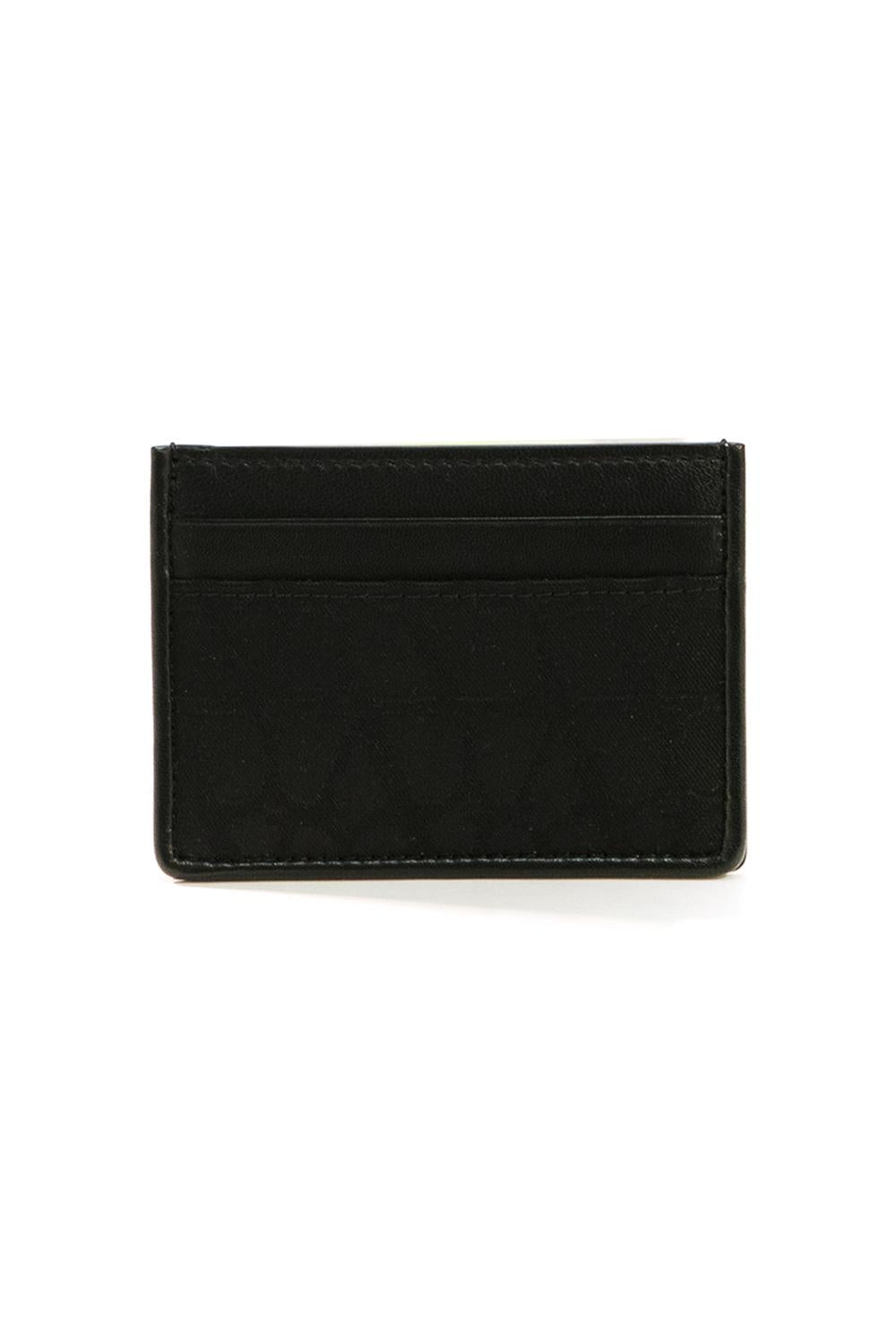 Portacarte Valentino Garavani Toile Iconographe Nero  Tessuto Tecnico 4Y2P0T83 PQE0NO Valentino Garavani 