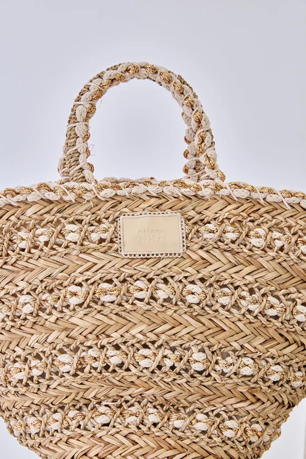 borsa in rafia TN.CRISAN NATURAL NKN Nekane 