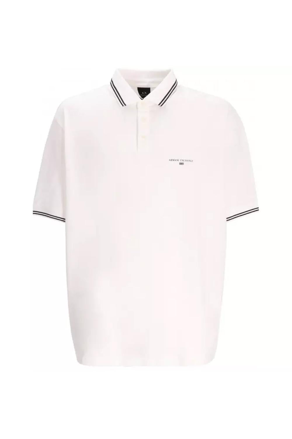 Polo regular fit in jersey di cotone XM000993 AF10361U0009 Armani Exchange 