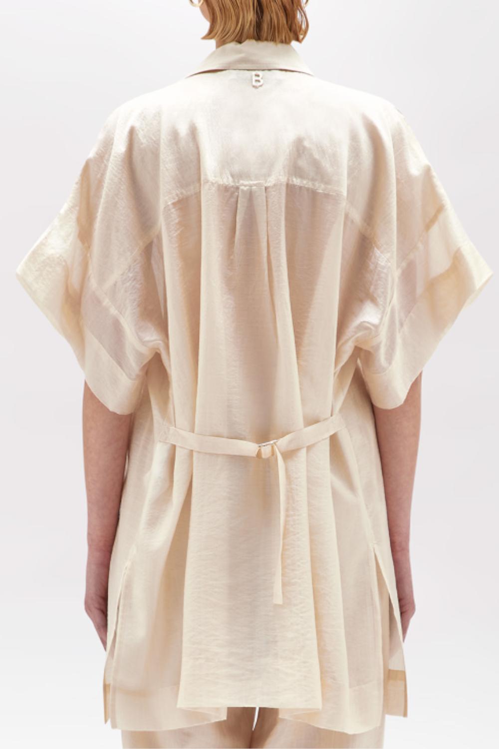 CAMICIA OVER IN TENCEL<BR/> RA5124 T294830907 Blugirl 