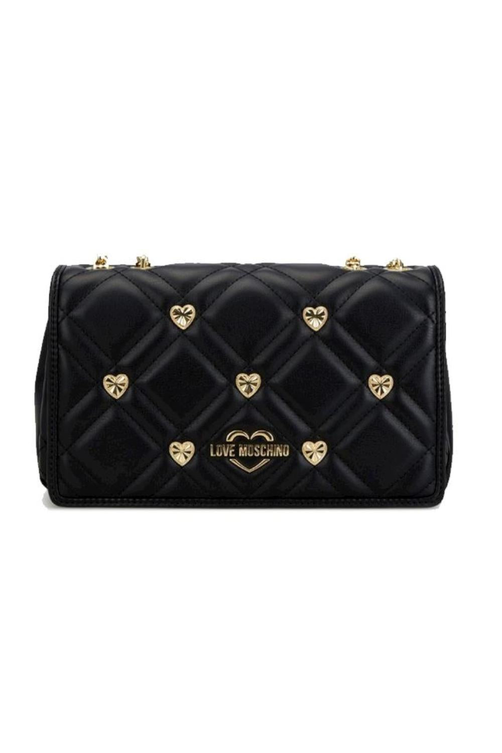 Borsa a spalla con borchie<BR/> JC4120PP1M LI0000 Love Moschino 