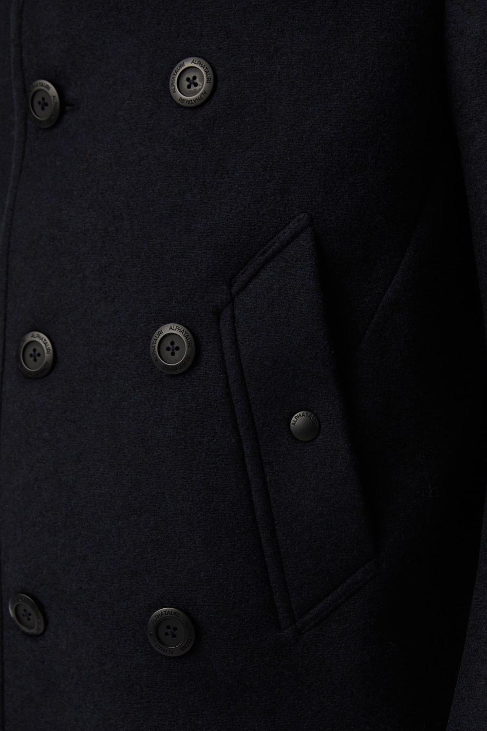 Giacca Caban in lana accoppiata ATA24507 13 Alpha Tauri 