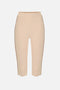Pantaloni in crêpe leggero e raso<BR/> PA190 63E2EA1 Elisabetta Franchi 