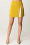 Minigonna in crêpe bicolore<BR/> GO079 51E2DJ4 Elisabetta Franchi 