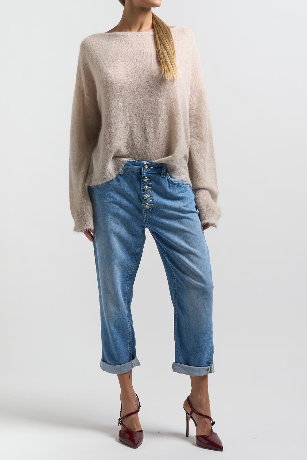 Jeans Koons loose <BR/> DP268B DF0266D-IO7800 Dondup 