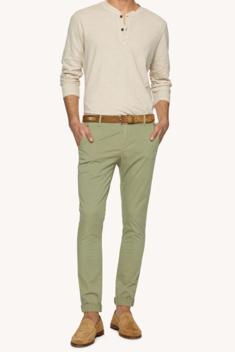 Pantaloni Gaubert<BR/> UP235 GSE046U-IZ1606 Dondup 