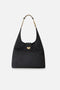 Borsa Hobo Elisabetta Franchi in Suede con Stampa Cocco e Catene Dorate BS01A 61E2110 Elisabetta Franchi 