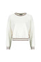 Felpa girocollo in stile college con logo e profili XW002072 AF10804U1003 Armani Exchange 