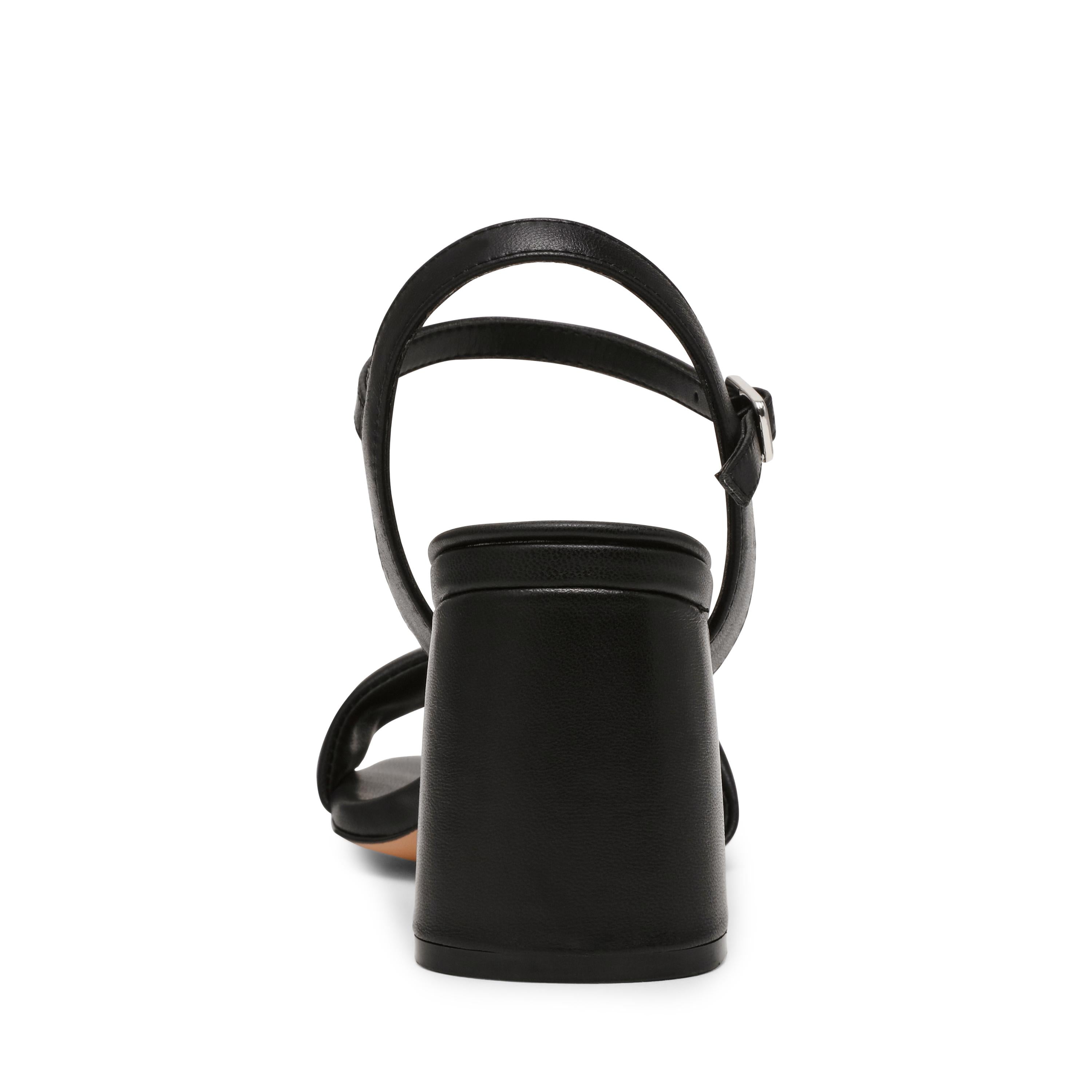  LAYNEY BLACK LEATHER Steve Madden 