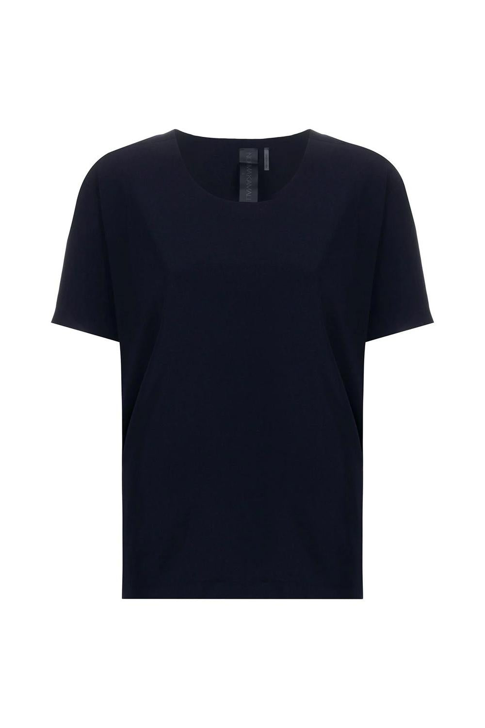 T-shirt girocollo a maniche corte KK4266 PL104012 Norma Kamali 