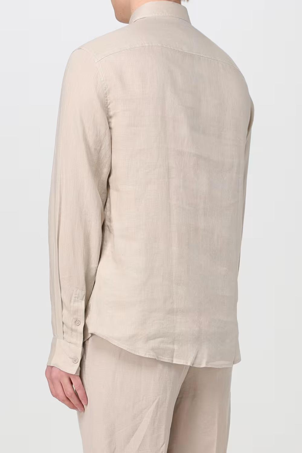 Camicia Basica in Lino Armani Exchange 8NZC50 ZNCFZ1724 Armani Exchange 