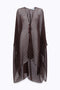 PONCHO MAXI IN GEORGETTE PLISSETTATO NA6013 T428990913 Blugirl 