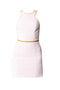 Abito in crêpe con cintura a contrasto<BR/> ABT55 51E2DK3 Elisabetta Franchi 