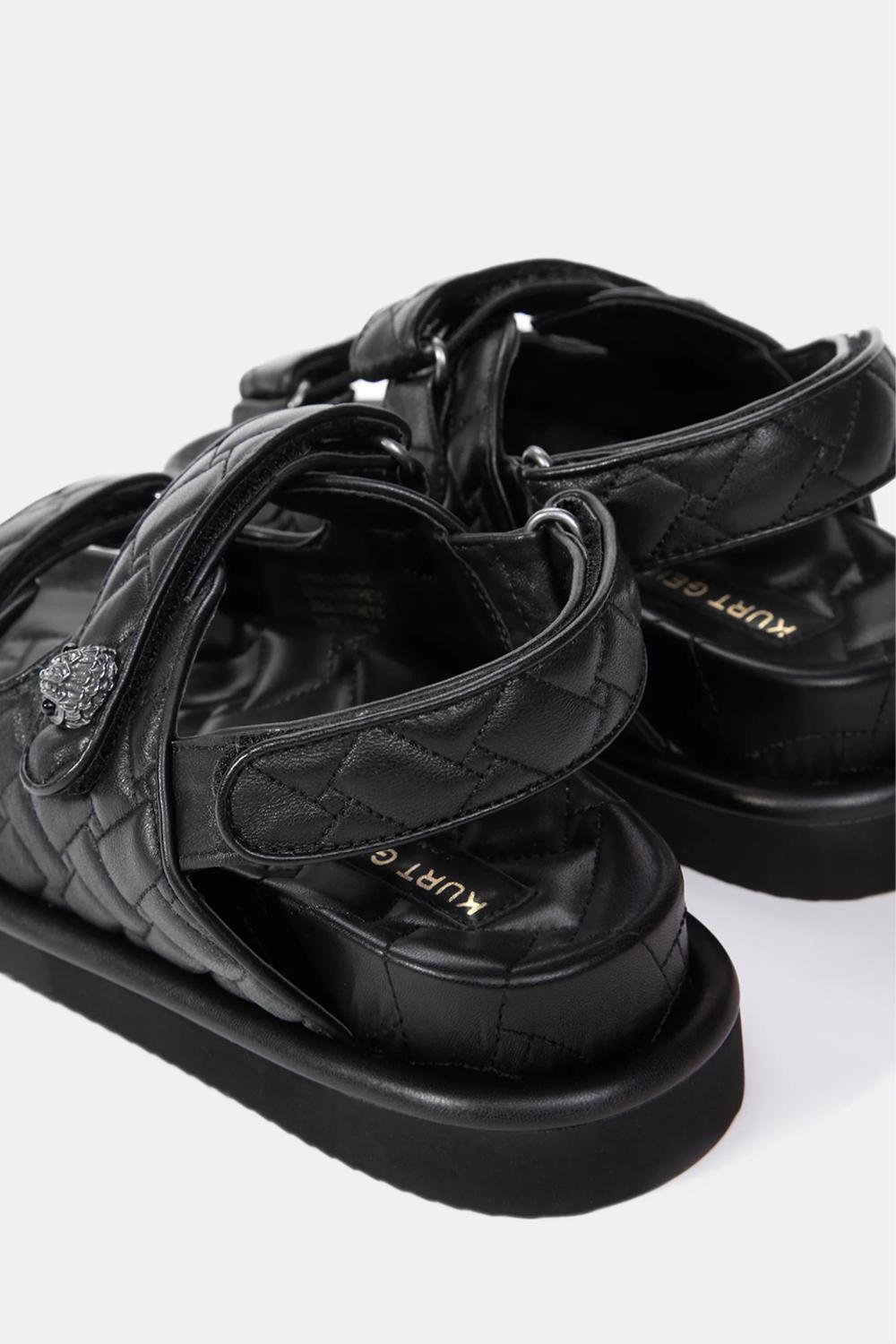 Sandali di pelle ORSON 3469600109 /BLACK Kurt Geiger London 