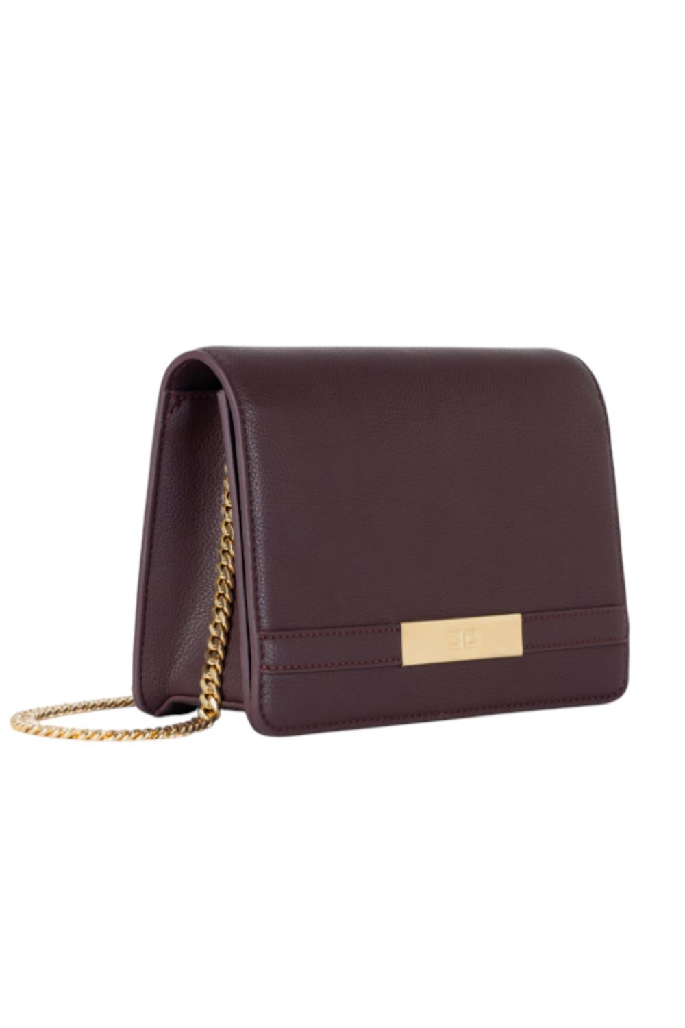 Tracolla con catena groumette<BR/> BS39A 56E2EA4 Elisabetta Franchi 