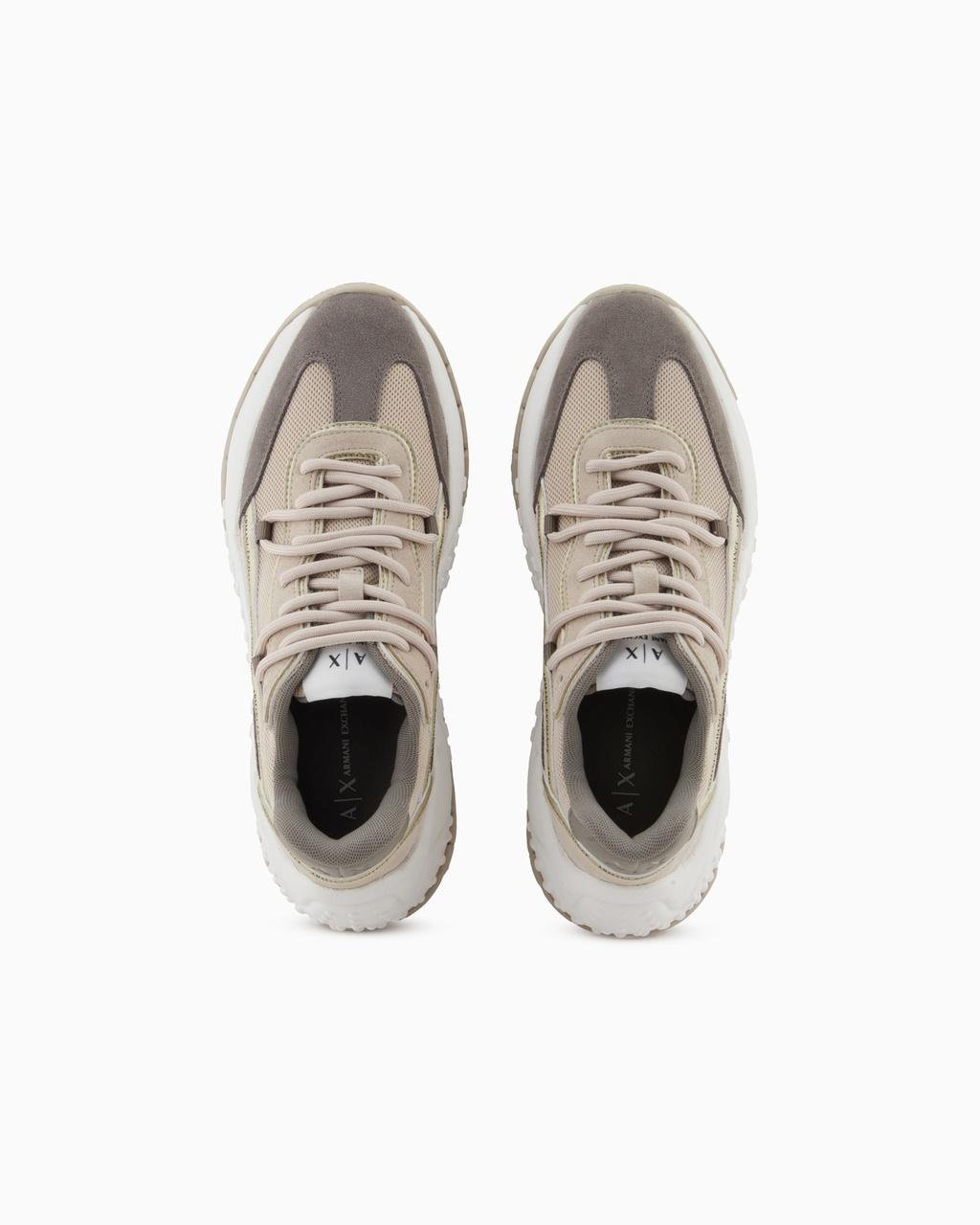 Sneakers con inserti in suede XW001627 AF17447M1176 Armani Exchange 