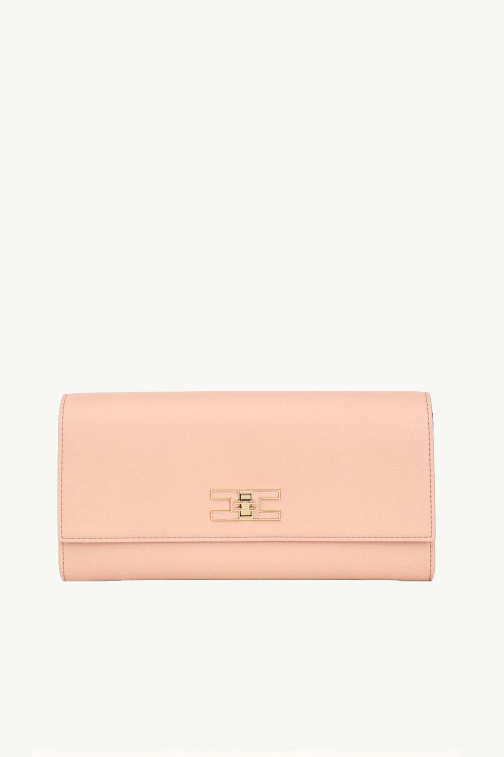 Baguette con tracolla e placca logo<BR/> BS32A 51E2181 Elisabetta Franchi 