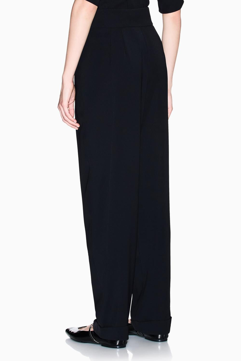 Pantaloni a Vita Alta con Pinces XW001270 AF16125UC001 Armani Exchange 