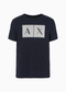 T-shirt con logo quadrato armani exchange<BR/> 8NZTCK Z8H4Z1510 Armani Exchange 