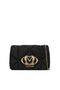 Borsa Embossed Velour con Tracollina a Catenella Rimovibile e Chiusura a Patta JC4043PP0N KE0000 Love Moschino 