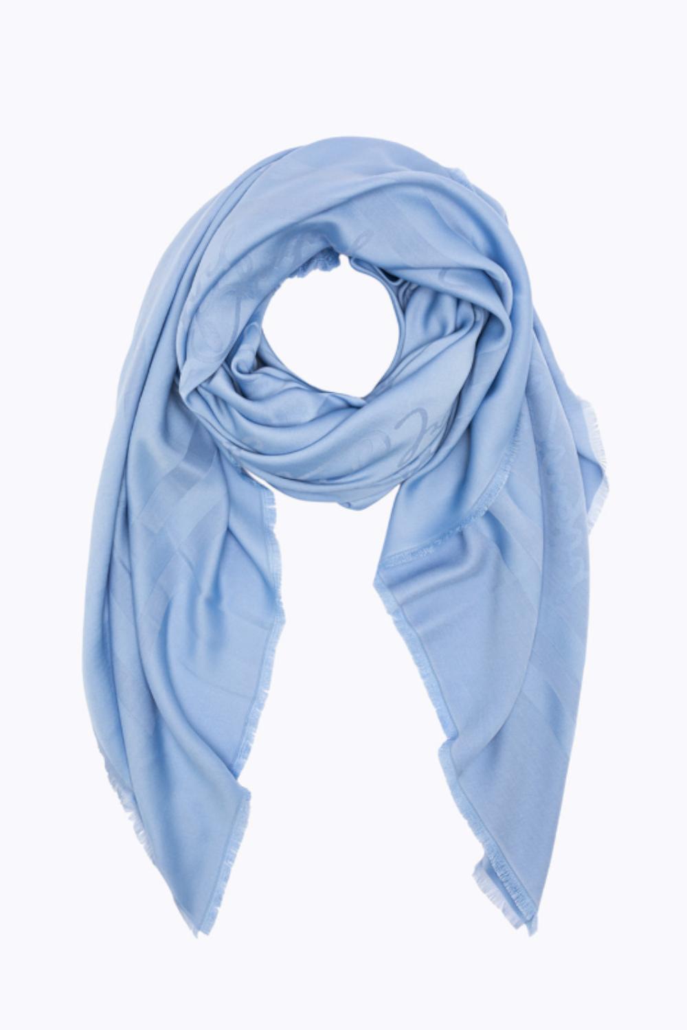 STOLA CON LOGO JACQUARD<BR/> PA5030 T030063920 Blugirl 