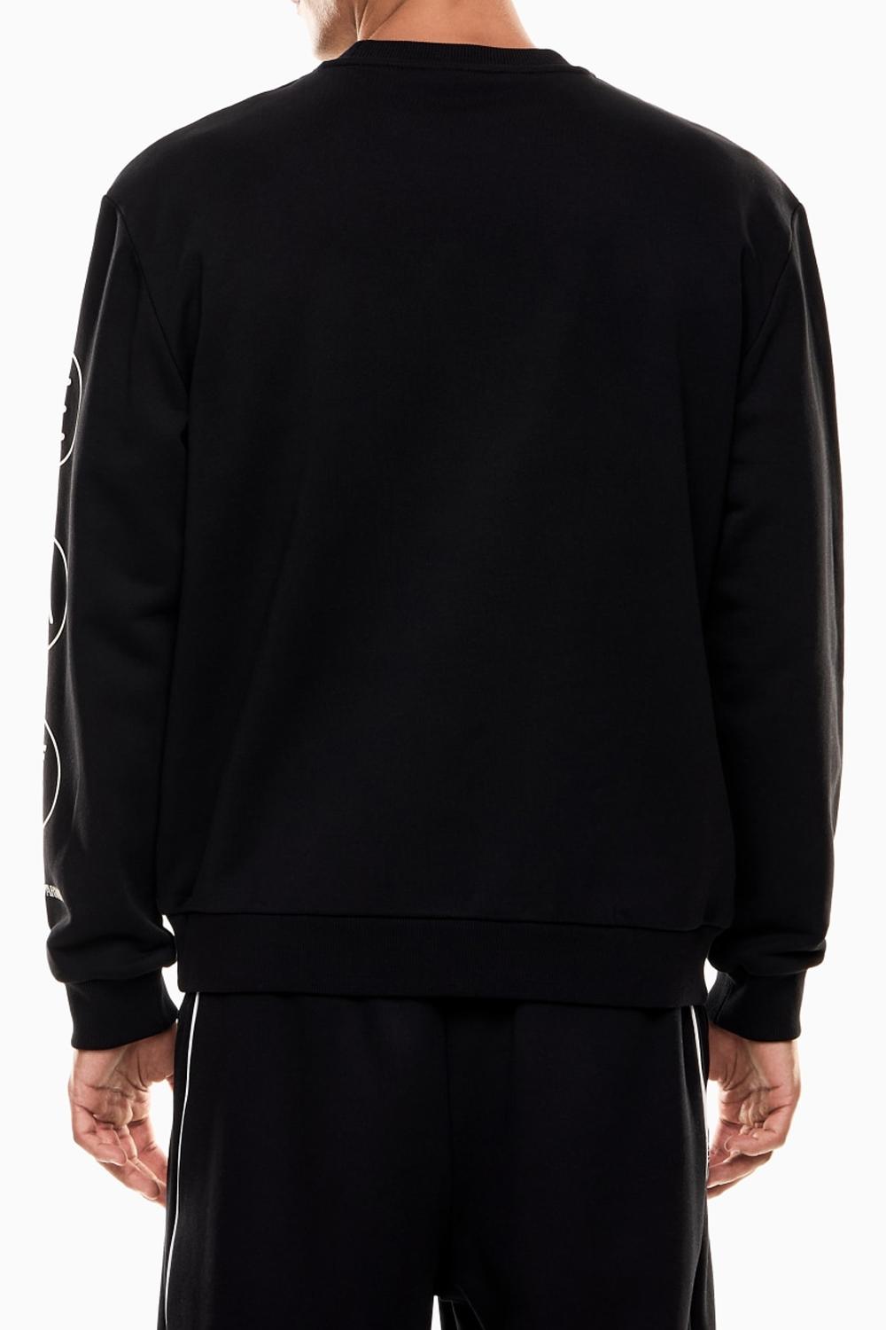 Felpa girocollo Logo Series in french terry di cotone 7M000977 AF17787UC001 EA7 Emporio Armani 