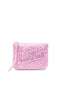 Pochette Aline con stampa leopardata e strass ALI0032 -09239L Mc2 Saint Barth 