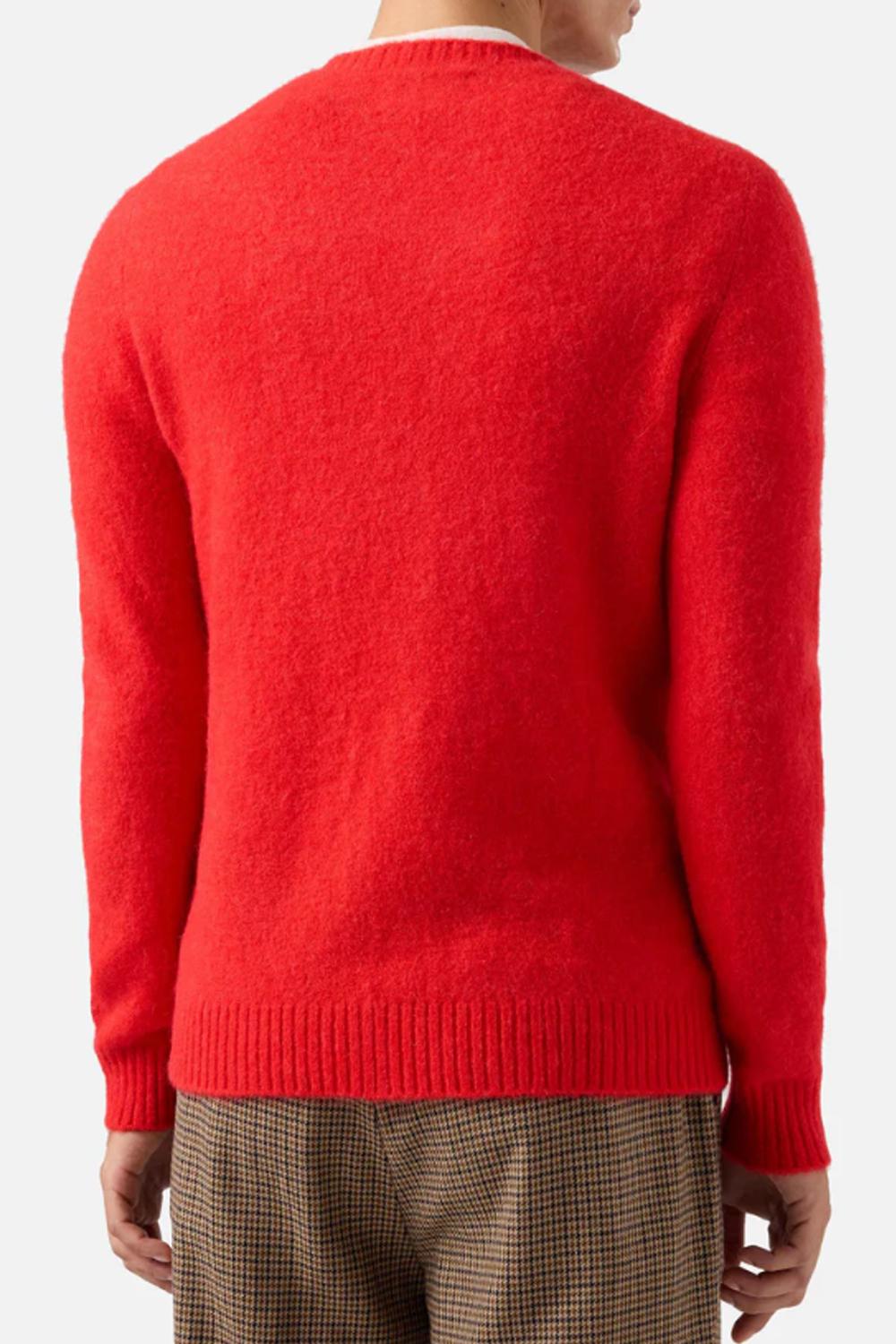 Maglione girocollo Regent in ALPACA STRETCH<BR/> REGE006 /00025I Mc2 Saint Barth 