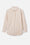 Camicia Brigitte mc2 in cotone a righe beige con ricamo Sport Club
